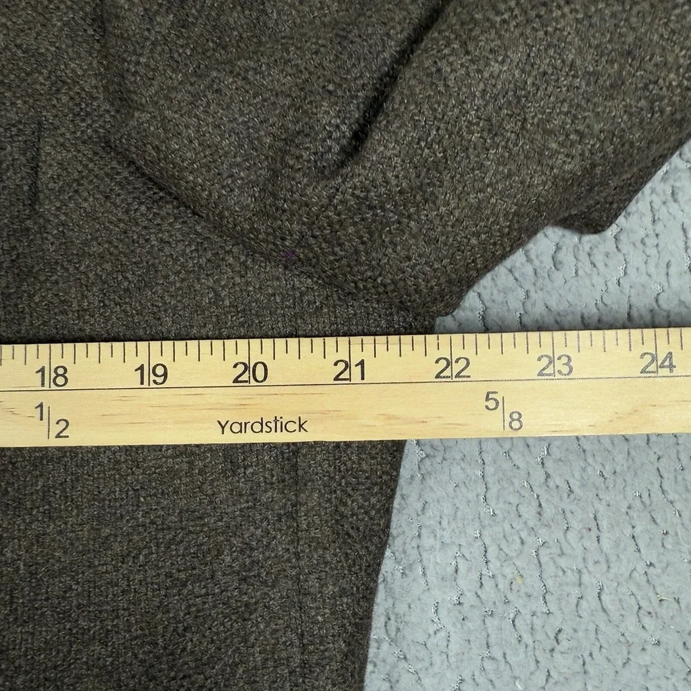 Zanella Blazer Mens 44R Brown Herringbone Wool Cashmere Blend Sports Coat‎ Tweed